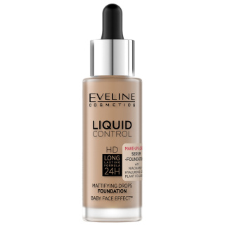 Eveline Cosmetics Liquid Control HD Podkład do Ttwarzy No 060 - Sunny Beige